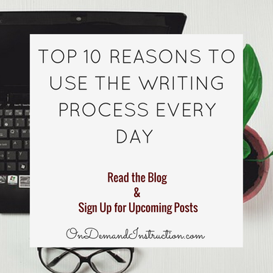 Use the Writing Process Every Day