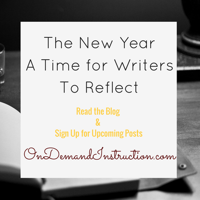 New Year: A Time to Reflect