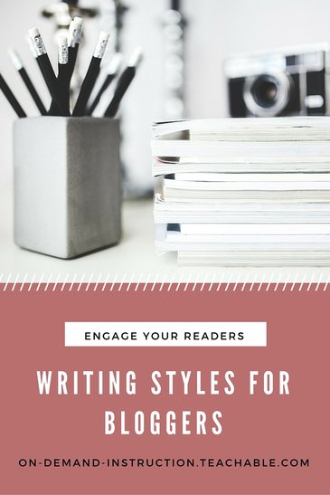 Writing Styles for Bloggers